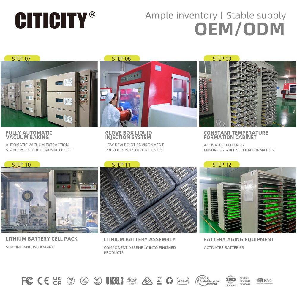 CITICITY AA Max 2200mAh Type-C Rechargeable Li-ion Battery