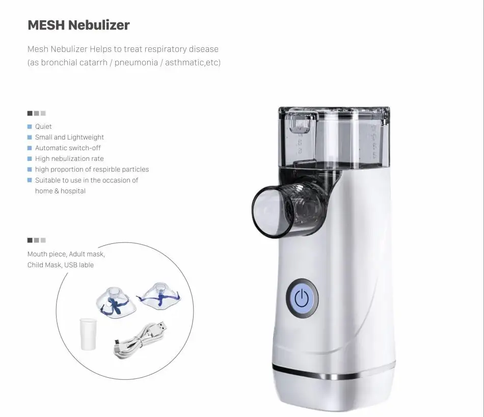 Handheld Mesh Nebulizer detail image 8
