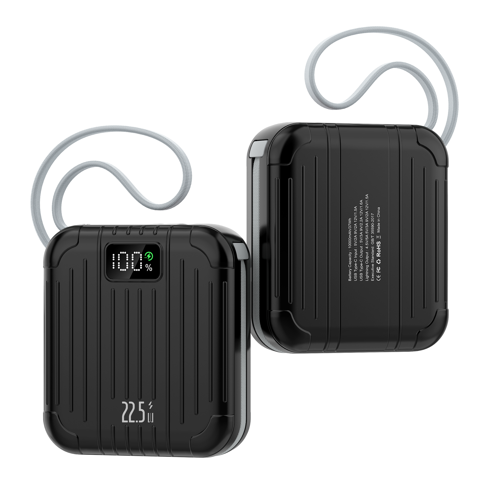 MPB158 10000/20000mAh Dual USB-C Power Bank