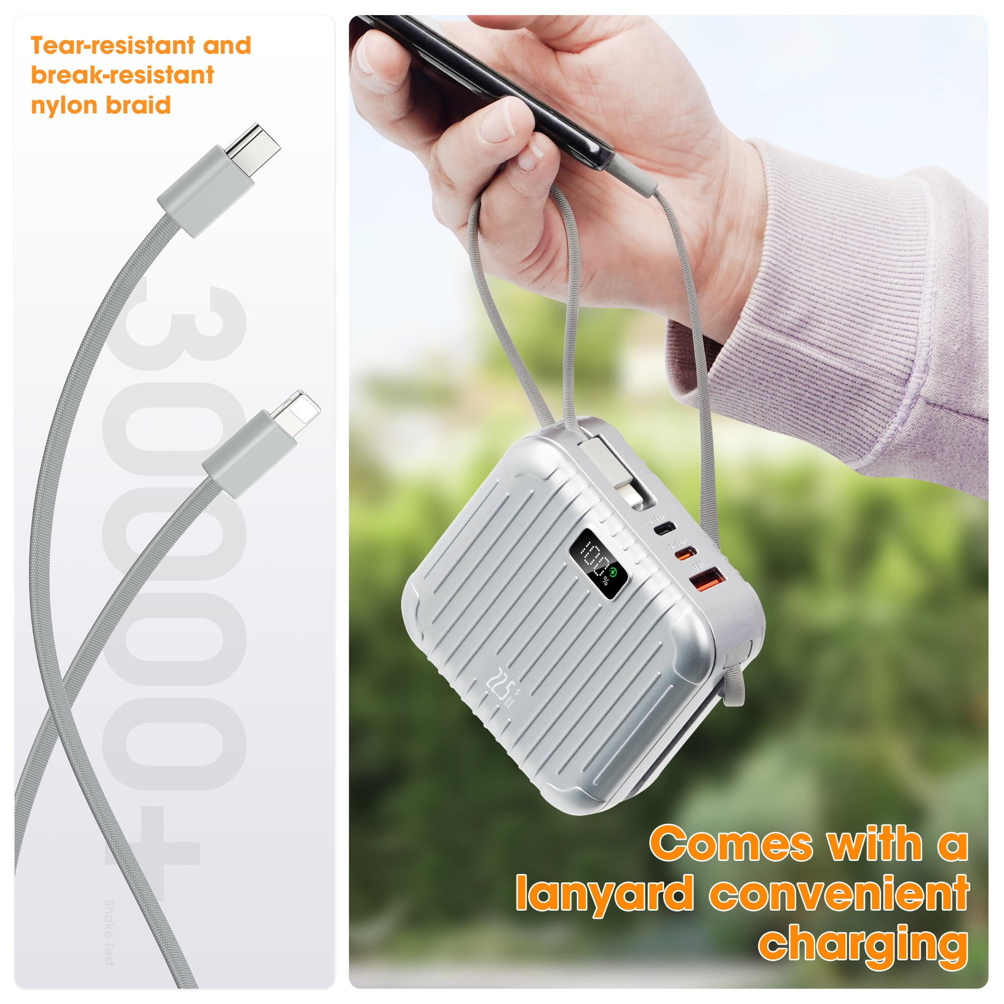 MPB158 10000/20000mAh Dual USB-C Power Bank