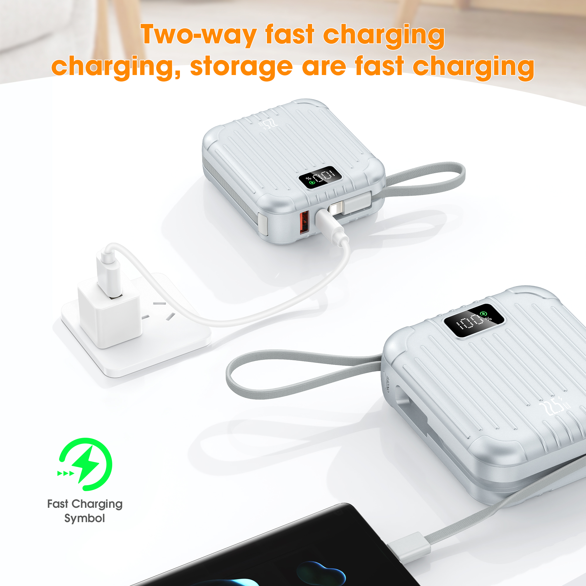 MPB158 10000/20000mAh Dual USB-C Power Bank