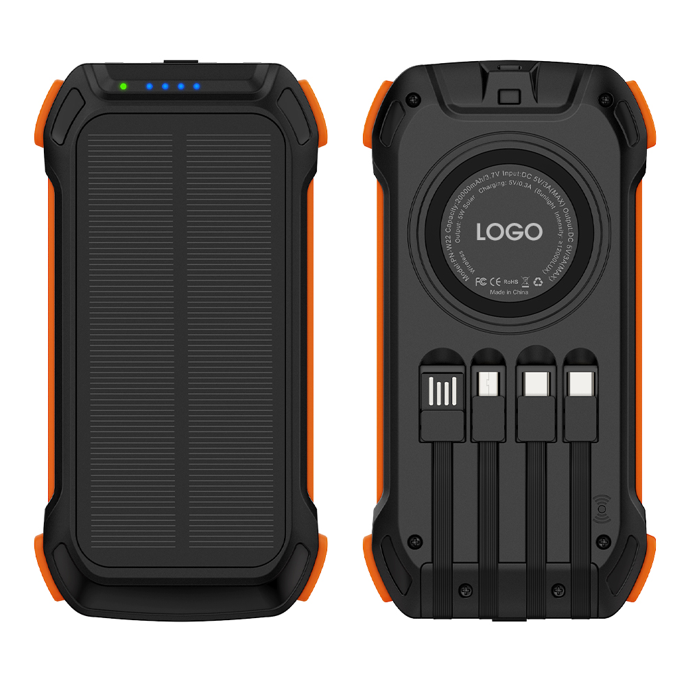MPB161 20000mAh Solar Power Bank