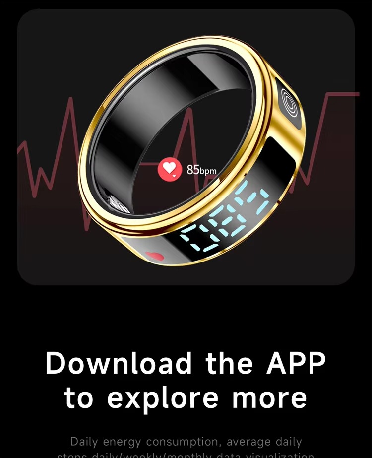 5ATM Health Tracker Smart Ring detail image 6