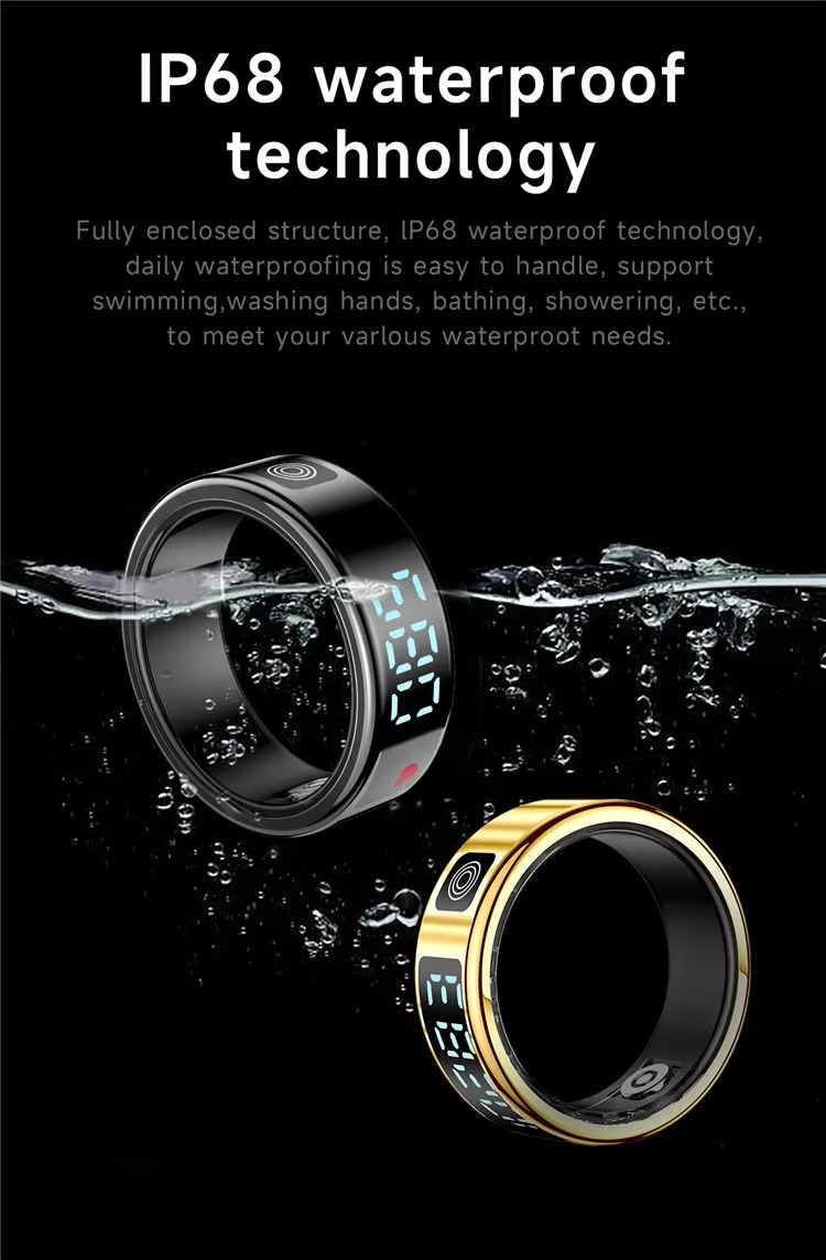 5ATM Health Tracker Smart Ring detail image 9