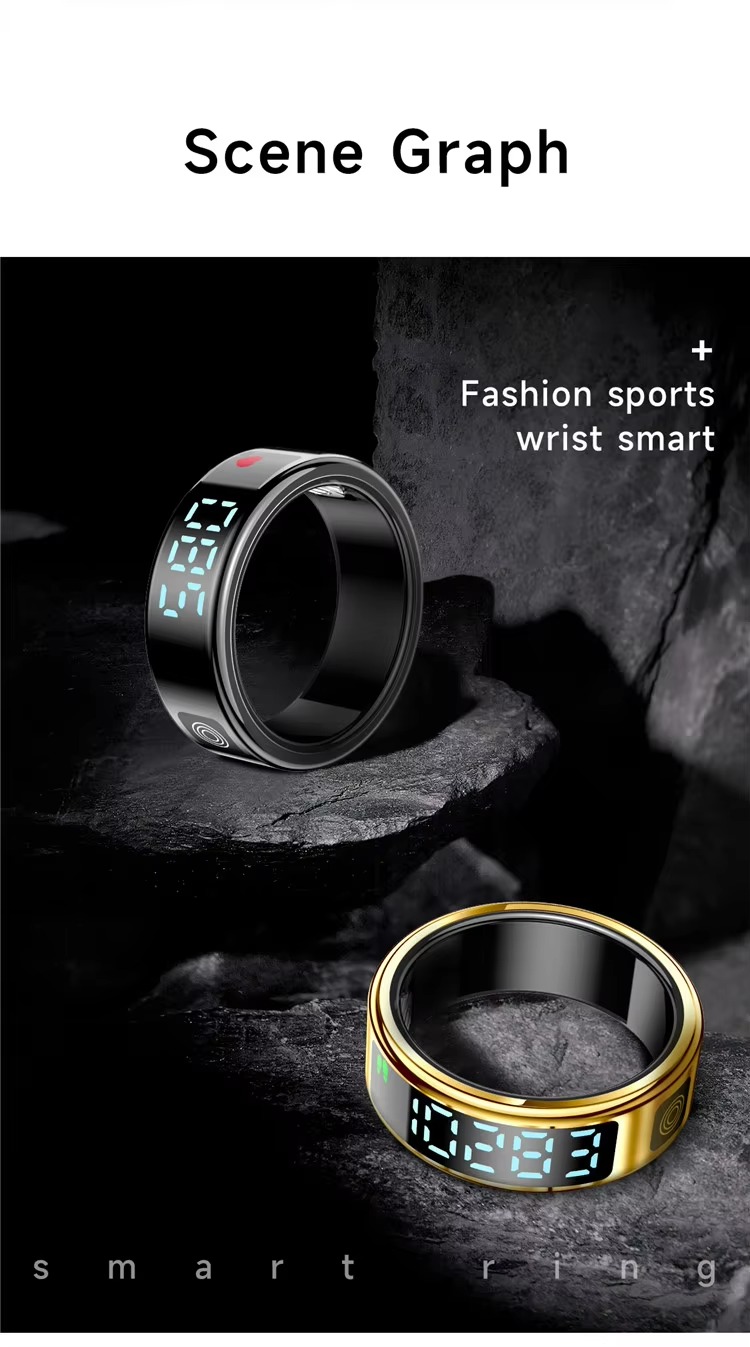 5ATM Health Tracker Smart Ring detail image 10