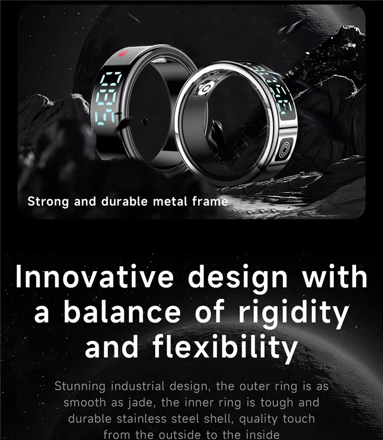 5ATM Health Tracker Smart Ring detail image 15