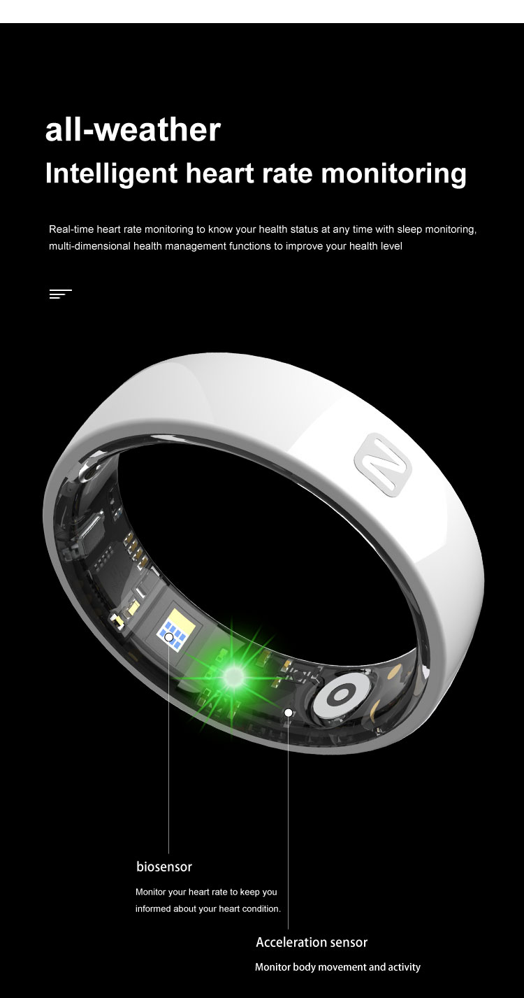 T18 Ultra-Narrow Health Smart Ring detail image 12