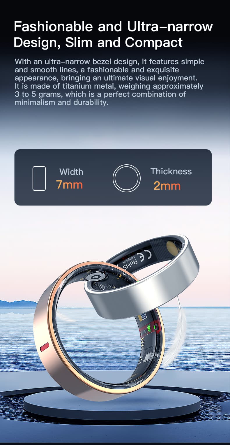 T20 Ultra-Thin Health Smart Ring detail image 4