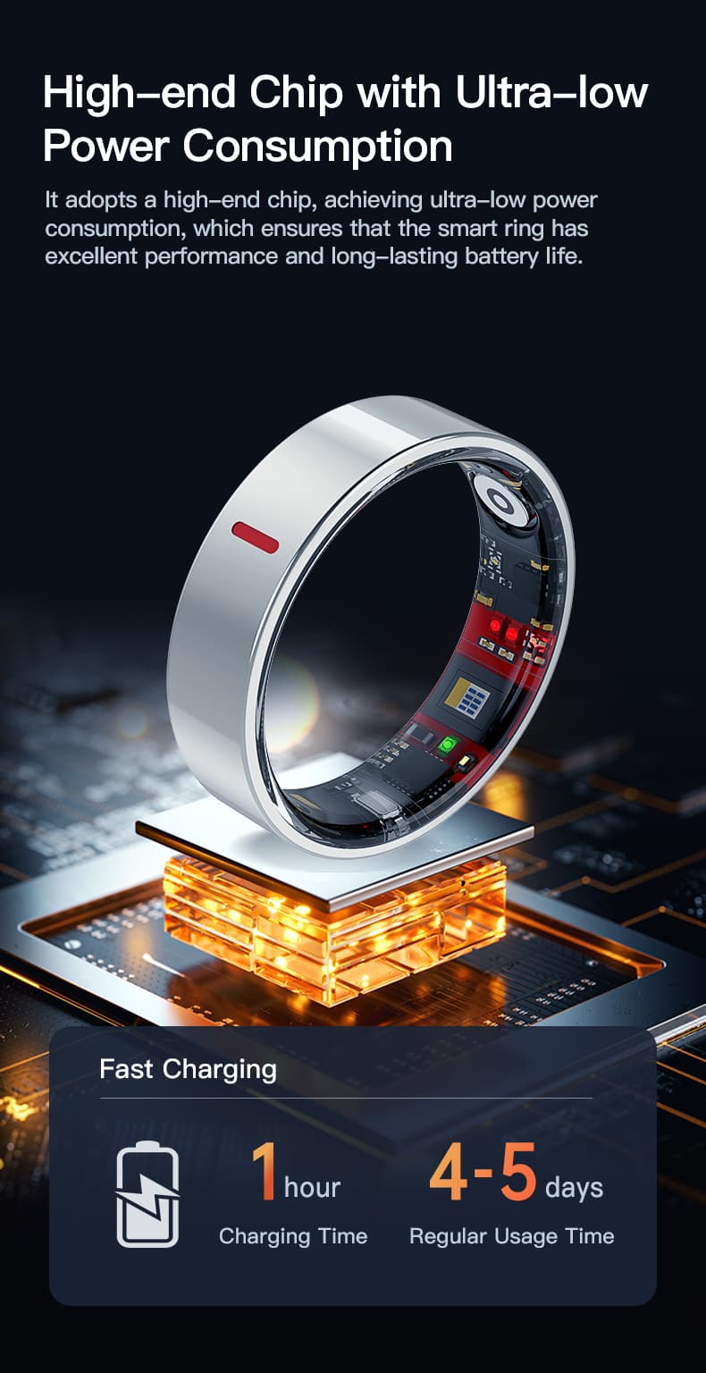 T20 Ultra-Thin Health Smart Ring detail image 5